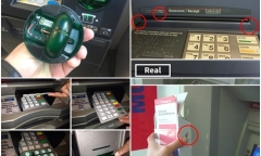 Những cách đánh cắp mật khẩu ATM cực “dị” trên thế giới