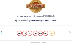Kết quả xổ số Vietlott hôm nay 28/2/2019: Xuất hiện tỷ phú Jackpot hơn 3 tỷ đồng