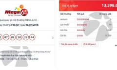 Kết quả xổ số Vietlott hôm nay 11/7/2018: Jackpot đang leo đến mốc nào?