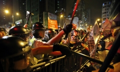 Hàng nghìn người tại Hong Kong lại tiếp tục biểu tình