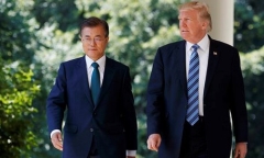 Ông Trump sẽ gặp người đồng sự Hàn Quốc để bàn về Triều Tiên