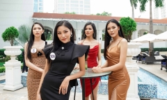 Top 3 Hoa hậu Hoàn vũ Việt Nam 2019 hội ngộ Hoa hậu H'Hen Niê, Á hậu Hoàng Thùy