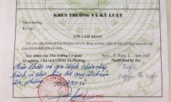 Không có 12 triệu đóng tiền làm đường, cô gái bị xã phê