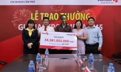 Chủ nhân Jackpot hơn 34 tỷ đồng hé lộ cơ may trúng giải độc đắc