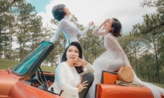 NSND Bạch Tuyết, MC Trác Thuý Miêu, Liêu Hà Trinh làm “nàng thơ” áo dài