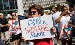 Mỹ: Hàng trăm nghìn người biểu tình phản đối chính sách nhập cư của Trump