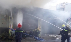 TP.HCM: Cháy cửa hàng điện tử, cụ ông 75 tuổi tử vong