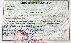 Yêu cầu lãnh đạo xã xác nhận lại lý lịch, đến nhà dân xin lỗi