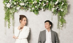 Cường Đô La đăng ảnh cưới với Đàm Thu Trang?