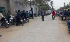 Điều tra vụ thợ sơn bị chém tử vong khi ngồi uống nước trong nhà hàng xóm