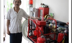 Chuyện chế tạo xe cứu hỏa mini và dang dở ý tưởng ca nô chữa cháy của một kỹ sư