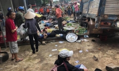 Tin tai nạn giao thông mới nhất ngày 14/6/2020: Xe tải gây tai nạn liên hoàn, 5 người chết
