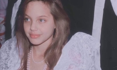 Loạt ảnh khí chất ngời ngời và nhan sắc hơn người của Angelina Jolie lúc 11 tuổi “hớp hồn” dân mạng