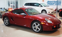 Porsche Cayman màu độc hiếm có tại Hà Nội