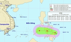 Áp thấp nhiệt đới sắp vào Biển Đông, miền Bắc chuẩn bị đón không khí lạnh