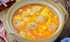 Nấu canh thịt viên ngon xuất sắc với công thức đơn giản dưới đây