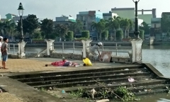Bàng hoàng phát hiện thi thể cô giáo mầm non nổi trên sông Bảo Định