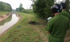 Nam thanh niên đổ xăng tự thiêu, cơ thể cháy đen bên bờ kênh