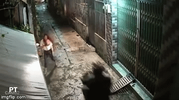 Video: Cướp bất ngờ giật phăng túi xách của cô gái trong ngõ vắng
