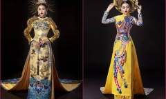Chiêm ngưỡng 2 bộ quốc phục đầy 