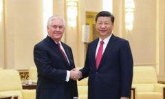 Ngoại trưởng Mỹ Rex Tillerson nói gì trong cuộc gặp với ông Tập Cận Bình
