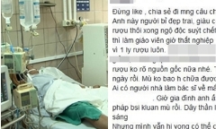Lời cảnh tỉnh cho những ai uống rượu: Con mất bố, chàng rể Bỉ suýt mù lòa