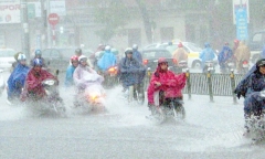 Bão số 9 suy yếu thành áp thấp nhiệt đới, Bắc Bộ mưa lớn