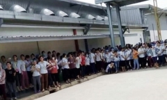 Gần 6.000 công nhân ở Thanh Hóa đình công đòi quyền lợi