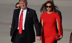 Hé lộ lý do Tổng thống Donald Trump tránh nắm tay vợ nơi công cộng