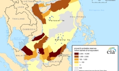 Trung Quốc hí hửng về tiềm năng khí đốt ở vùng biển Việt Nam