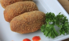 Cách làm bánh khoai môn nhân thịt ngon hết chê