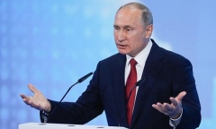 Tổng thống Nga Vladimir Putin đọc Thông điệp liên bang năm 2020