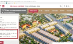 Quảng cáo dự án “ma” Golden River Residence, Cát Tường Group bị xử phạt