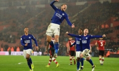 Leicester giành chiến thắng lịch sử 9-0 trước Southampton