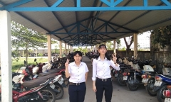 Bộ ảnh 2 nữ sinh Phú Yên biểu cảm 