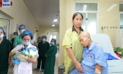 Nghẹn ngào câu chuyện mẹ bị ung thư vú 
