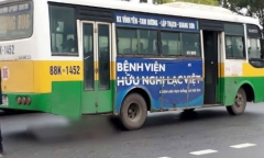 Nữ công nhân tử vong vì bị xe buýt cán qua người