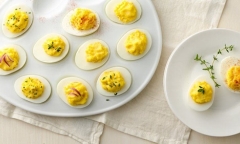 Cách làm trứng nhồi trứng - món khai vị cổ điển cho bữa tiệc buffet
