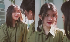 Loạt ảnh hotgirl mùa quân sự đẹp tựa nữ thần khiến dân mạng 