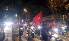 Trận Việt Nam - Malaysia diễn ra: Những đường nào bị cấm di chuyển?