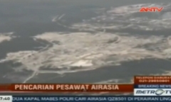 Video: Indonesia nối lại hoạt động tìm kiếm máy bay AirAsia