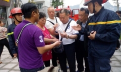 Quảng Ninh: Giải cứu thành công 5 du khách nước ngoài mắc kẹt trong đám cháy khách sạn