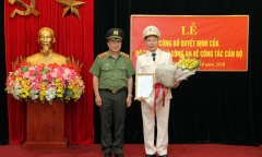 Giám đốc Công an Phú Thọ làm Chánh Thanh tra Bộ Công an