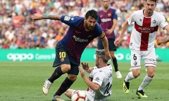 Vùi dập tân binh bằng chiến thắng 8 -2, Barcelona lên ngôi đầu bảng
