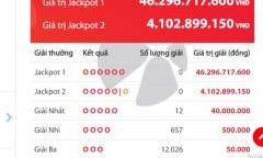 Kết quả xổ số Vietlott hôm nay 1/9/2018: Lộ bộ số bí ẩn trúng Jackpot hơn 46 tỷ