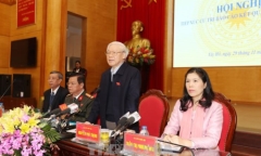 Tổng Bí thư: Chống tham nhũng tiêu cực phải kiên quyết, kiên trì