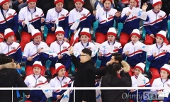 Đội cổ động Triều Tiên tức giận khi gặp người giả Kim Jong Un