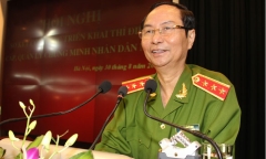 Quê nhà chuẩn bị lễ an táng Thượng tướng Phạm Quý Ngọ