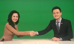 BTV Thúy Hằng chia tay bản tin thời sự 19h của VTV1