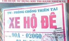 Yêu cầu cung cấp danh sách xe hộ đê cho tổng cục Đường bộ Việt Nam